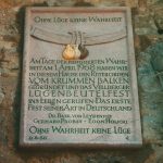 Schrifttafel-Luegenbeutelfest